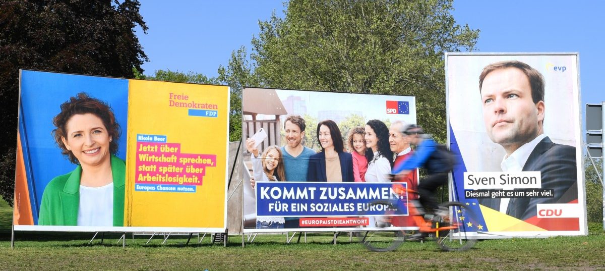 In Berlin wird gezittert: Der Europawahlkampf ist so dahingeplätschert – vor allem aus Ungewissheit