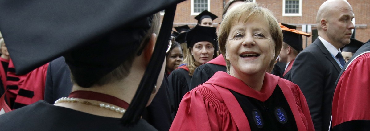 US-Elite-Universität Harvard macht Angela Merkel zum Ehrendoktor