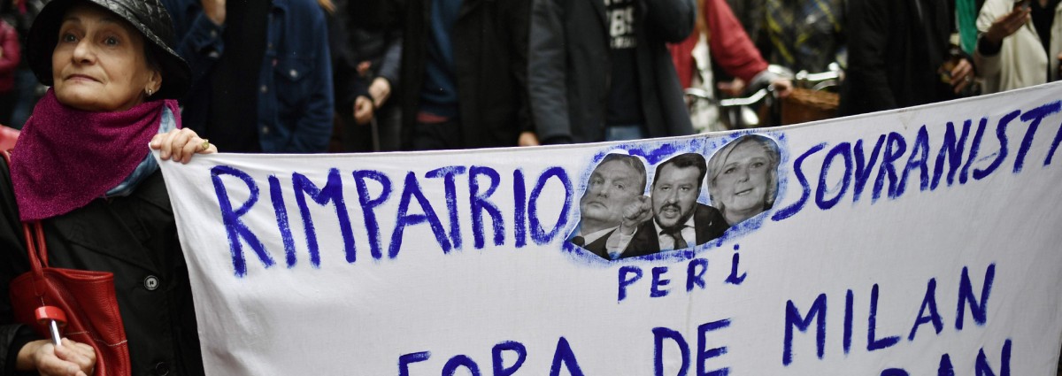 Salvini versammelt die Seinen: Europas Ultrarechte beschließen den Wahlkampf in Mailand