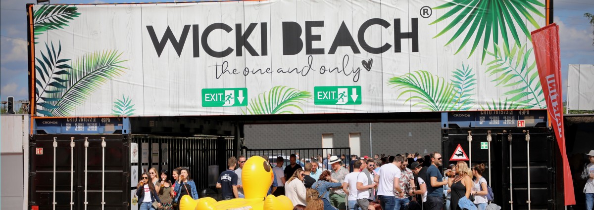 Esch hat wieder einen Strand: Das Party-Areal „Wicky Beach“ startet seine erste Saison am neuen Standort