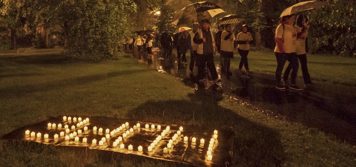 Das (gelbe) Licht am Ende des Tunnels: In Luxemburg marschieren 400 Menschen für die Suizid-Prävention