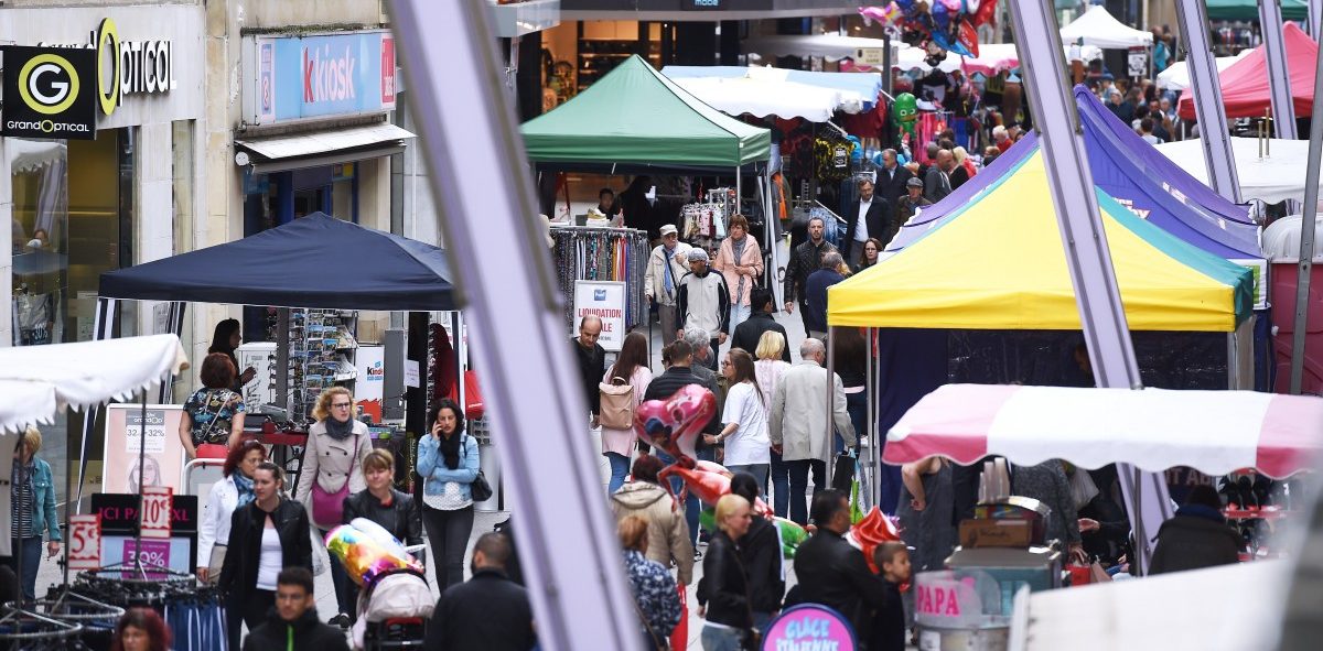 Braderie in Esch: „Net méi esou wéi fréier ...“