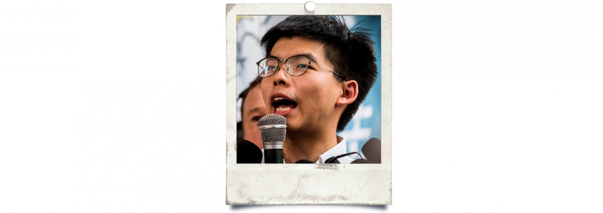 Kopf des Tages: Joshua Wong stellt sich als Student gegen eine Supermacht