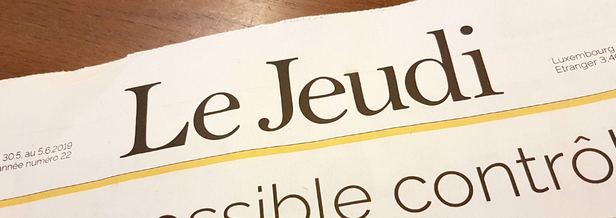 Wochenzeitung „Le Jeudi“ erscheint am Donnerstag zum letzten Mal