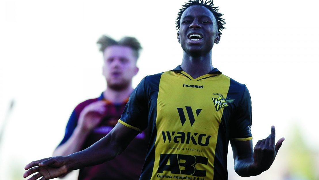 Europa League Issa Bah ballert Niederkorn nach Glasgow Tageblatt.lu
