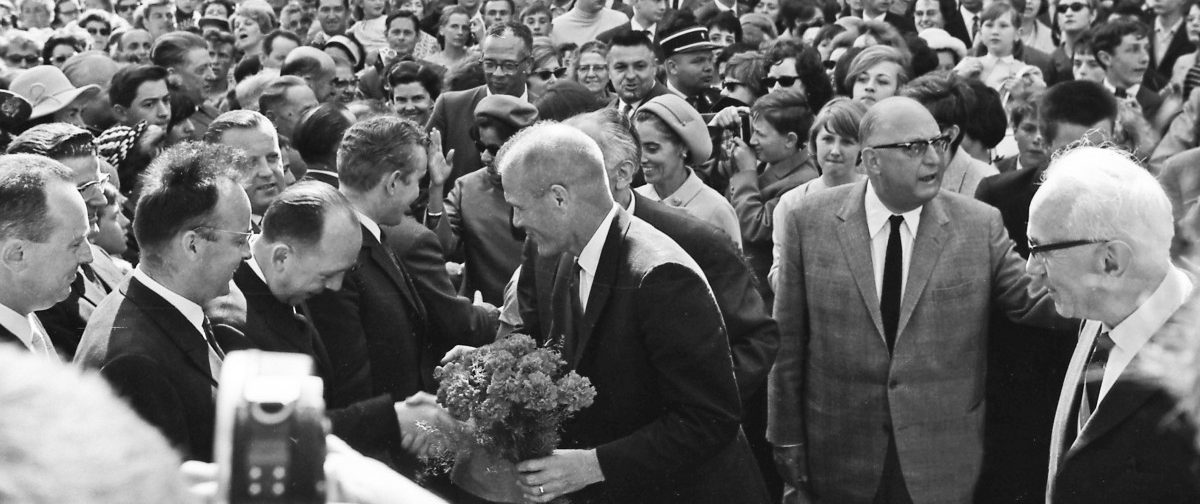Als der Astronaut John Glenn 1966 in Luxemburg wie ein Popstar gefeiert wurde