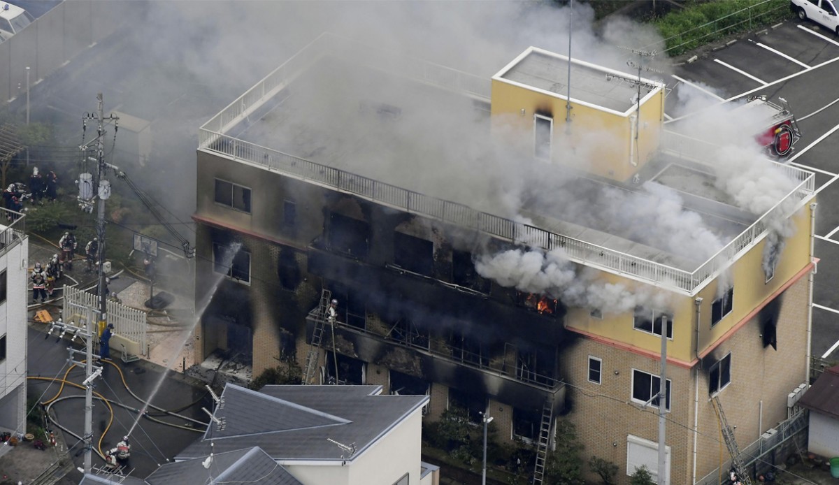 Brandstiftung in japanischem Filmstudio fordert mindestens 25 Tote