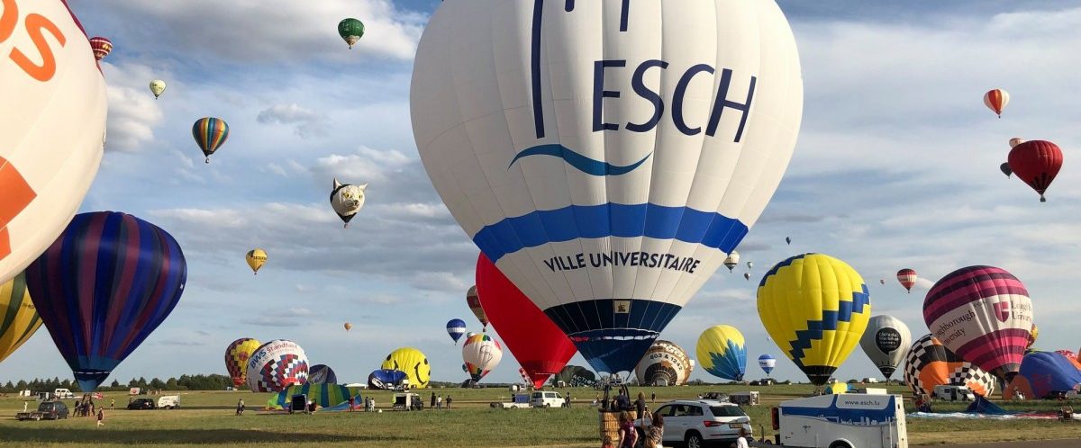 Esch startet beim größten Heißluftballon-Treffen der Welt