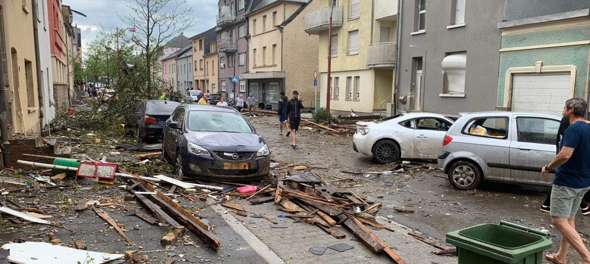 Petingen: Gilbert da Costa bietet Tornado-Opfern Übernachtungsmöglichkeit an