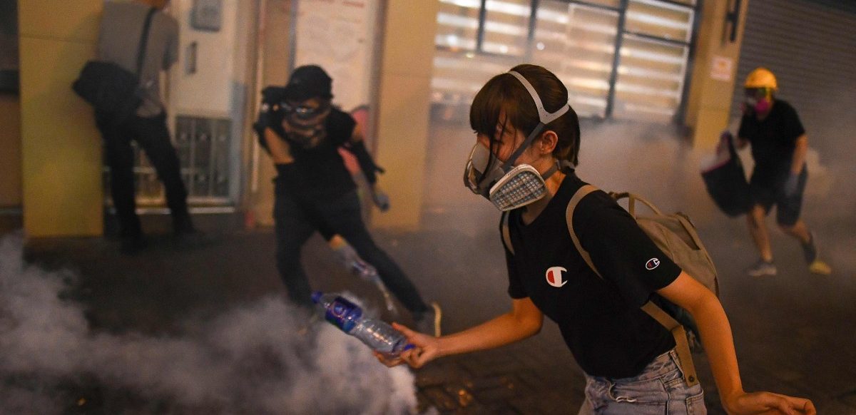 Chinesische Staatszeitung droht Hongkongern mit gewaltsamer Lösung