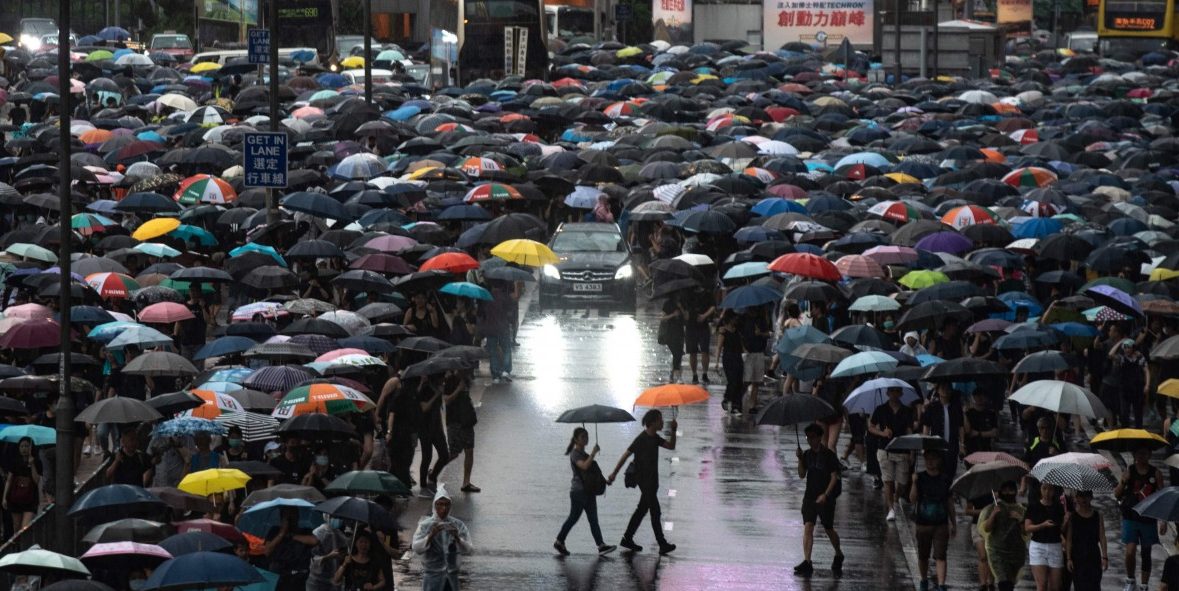 Neue Großkundgebung in Hongkong: Hunderttausende trotzen Peking