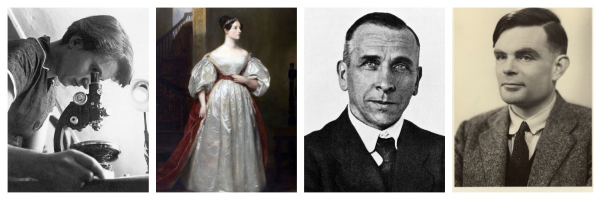 Unbekannte Wissenschaftler, die die Welt veränderten: Ada Lovelace, Rosalind Franklin, Alfred Wegener und Alan Turing