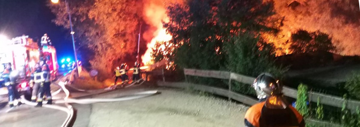 Feuer auf Campingplatz in Luxemburg hält mehrere Wehren auf Trab