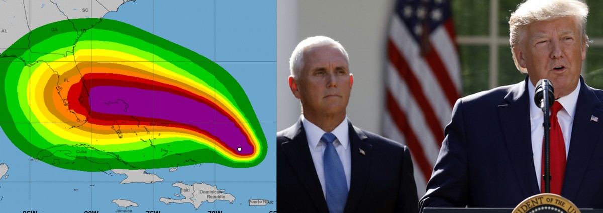 Trump kommt wegen „Monster“-Hurrikan nicht nach Europa – US-Küste wappnet sich