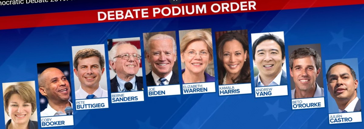 Dritte TV-Debatte der Demokraten: Biden gegen Warren und Sanders