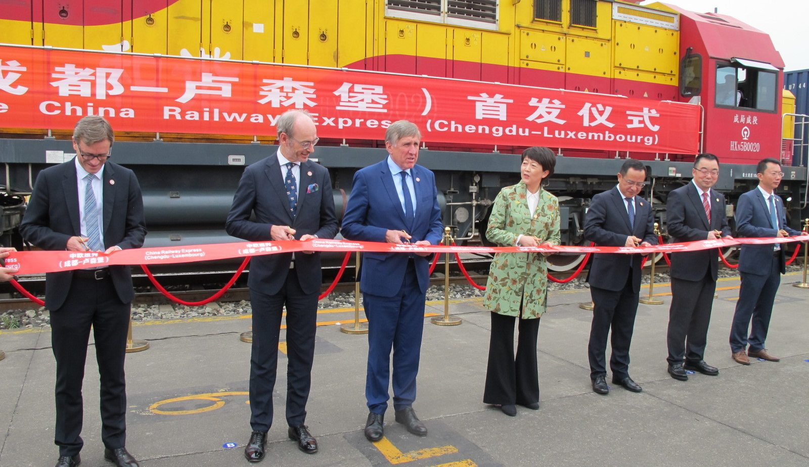 10.000 Kilometer durch Eurasien: Testzug für die Direktverbindung China-Luxemburg startet am Samstag