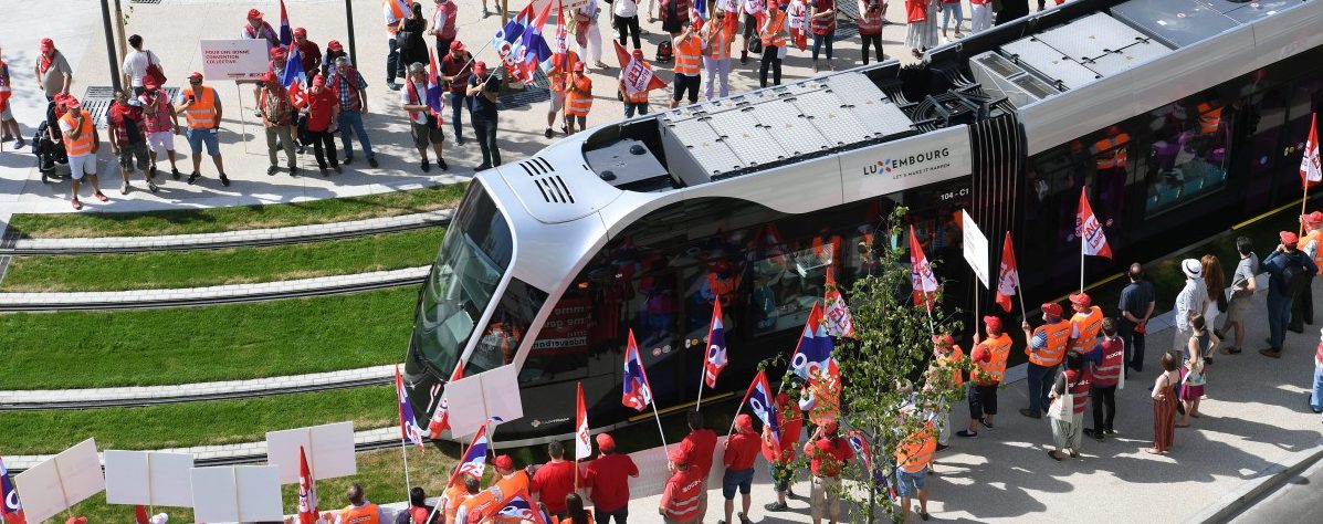 Luxtram: Mögliche Einigung bei Diskussion um Arbeitsbedingungen gefunden