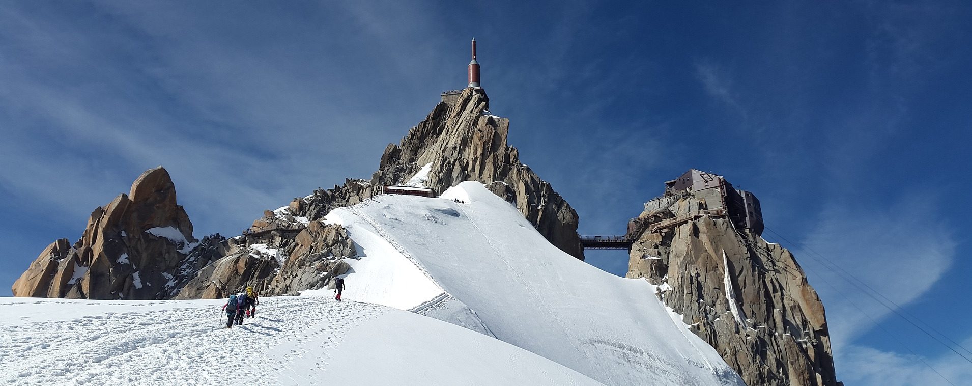 Patient Berg: Matterhorn und Mont Blanc kränkeln