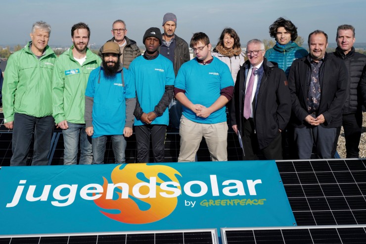 Strom, frisch von der Sonne: Neue Fotovoltaik-Anlage in Schifflingen eingeweiht