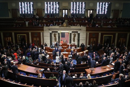 Klare Fronten im Parlament: Demokraten für Impeachment-Ermittlungen