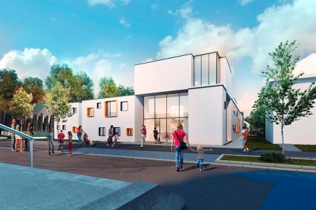 In dem modernen Gebäude neben der „Reebouschoul“ wird der „Service d’éducation et d’acceuil“ (SEA) untergebracht werden