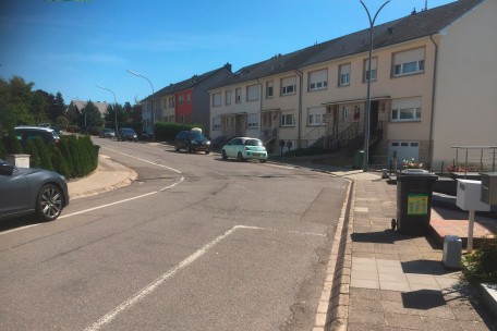 So sehen die Straßen im Viertel „Em de Bëchel“ derzeit aus
