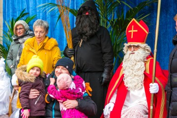 Kleeschen / Mit glänzenden Augen erwartet: Der Kleeschen zu Besuch in Luxemburg
