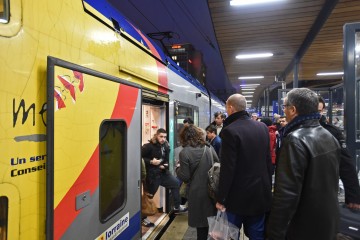 Frankreich / Generalstreik könnte internationalen Zugverkehr lahmlegen