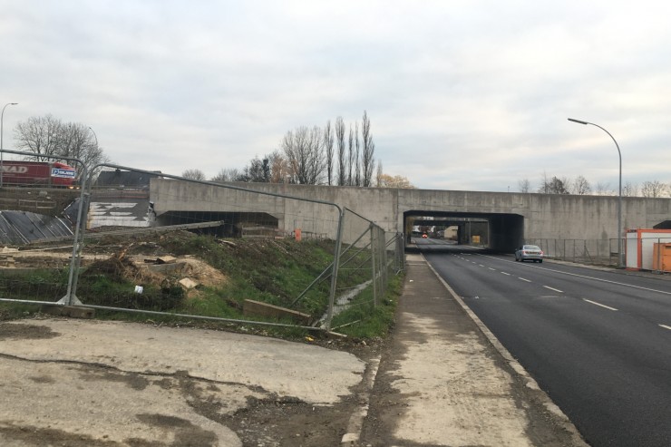 Neuer Autobahnverteiler  / Entlastung für Steinbrücken: Neuer Autobahnverteiler entsteht an der A4