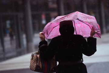 Wettervorhersage / Weniger kalt, dafür aber Regen am Wochenende