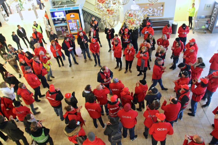 OGBL / Gewerkschaften rufen zum Protest wegen gescheiterter Kollektivvertragsverhandlungen auf