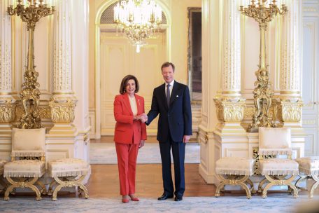 Vorsitzende des US-Repräsentantenhauses / Nancy Pelosi ist zu Besuch in Luxemburg