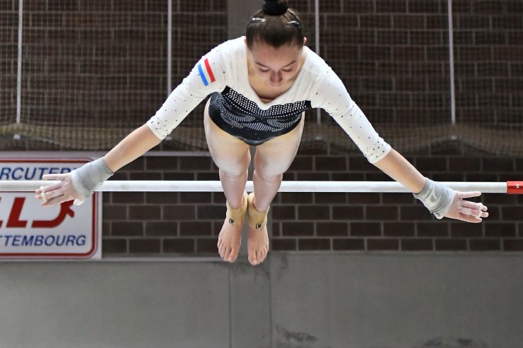 Kunstturnen / Freude und Tränen beim Christmas Gym Cup in Bettemburg