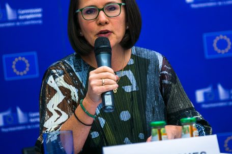 Yuriko Backes, Vertreterin der EU-Kommission
