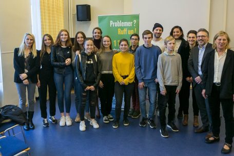 Alle Akteure des Projekts, die am Donnerstag auf der Pressekonfernz dabei waren