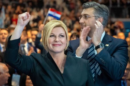 Kroatien / Enges Rennen bei Präsidentschaftswahl erwartet