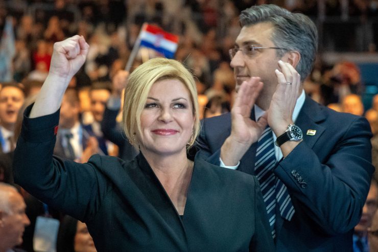 Kroatien / Enges Rennen bei Präsidentschaftswahl erwartet