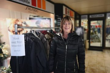 Escher Alzettestraße / Josiane Schoder verschenkt Wärme