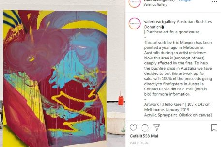 Das von Mangen gemalte Bild hat einen geschätzten Wert von etwa 9.000 Dollar