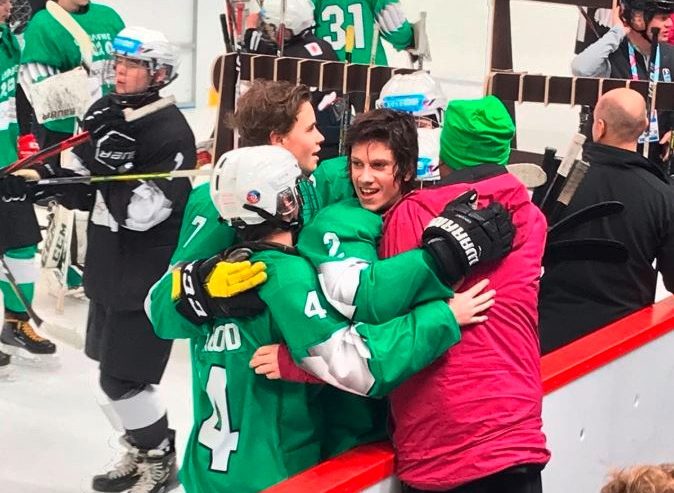 EYOF 2020 / Luxemburger Eishockeyspieler Elgas gewinnt die Goldmedaille