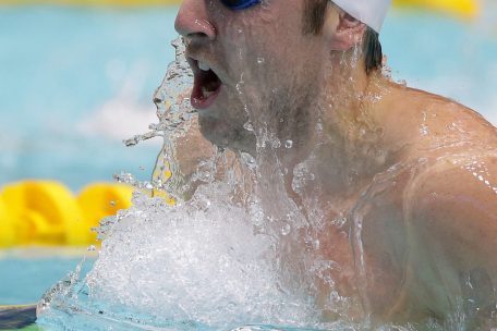 Der Brustschwimmer pflegt ein gutes Verhältnis zu seinem einstigen Rivalen Laurent Carnol