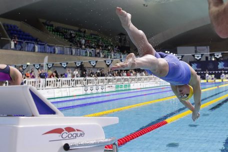 Schwimmen / Das Euro Meet in der Coque: Wo die Superstars Schlange stehen