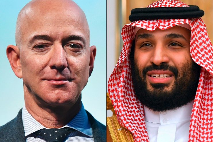 Datenklau / Saudi-Arabiens Kronprinz soll das Handy von Amazon-Chef Bezos gehackt haben