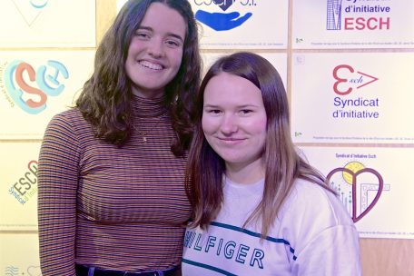 Chiara Dawir und Jenny Tonhofers Logos konnten die Jury leider nicht überzeugen. Dennoch hat ihnen das Projekt Spaß gemacht