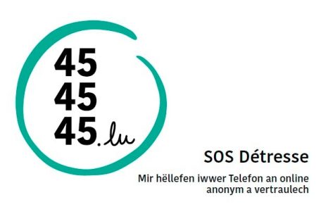 Um die Hilfe von „SOS Détresse“ in Anspruch zu nehmen, braucht man nur drei Mal die 45 einzugeben, ob online oder telefonisch