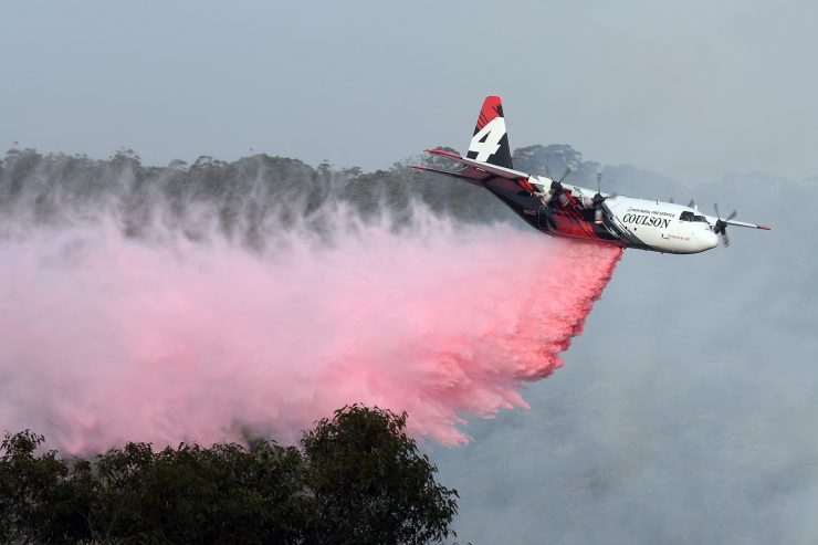 Waldbrände / Drei Tote bei Absturz eines Löschflugzeugs in Australien