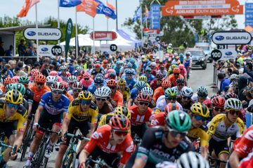 Tour Down Under / Etappe und Gesamtführung für Richie Porte