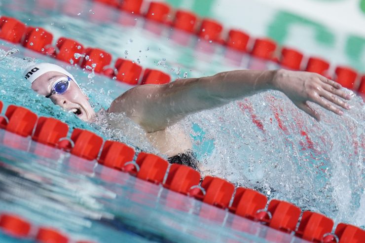 Schwimmen / Beim Euro Meet: Olivier und Henx eilen von Rekord zu Rekord