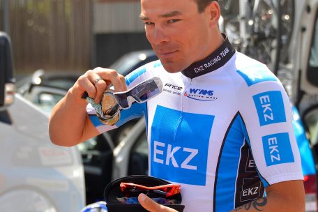 Nach seinem Gesamtsieg von 2009 hat Simon Zahner zwischen 2013 und 2016 noch vier Mal an der Flèche du Sud teilgenommen