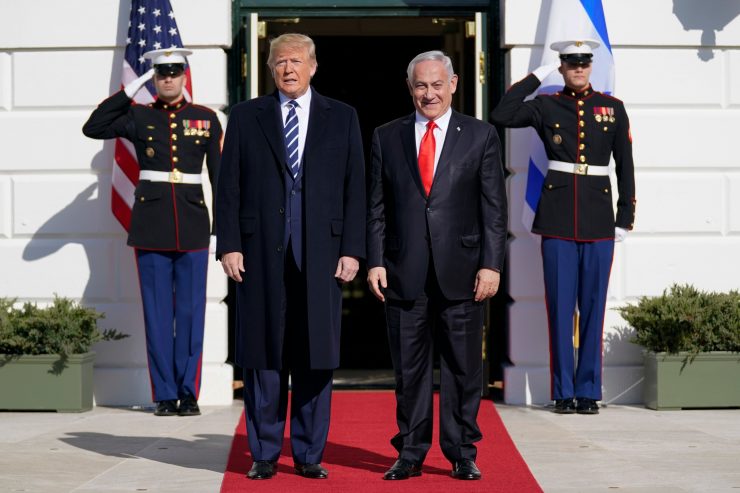 Israel / Trump stellt Nahost-Plan vor – Auftritt mit Netanjahu